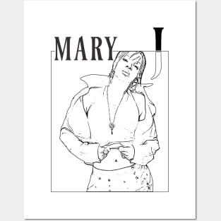 Mary j // 90s Posters and Art